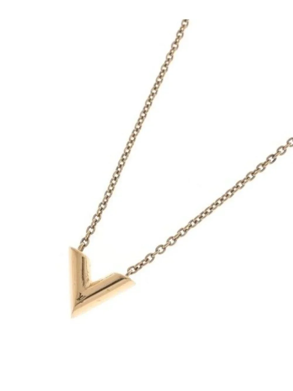 Louis Vuitton Necklace Gold